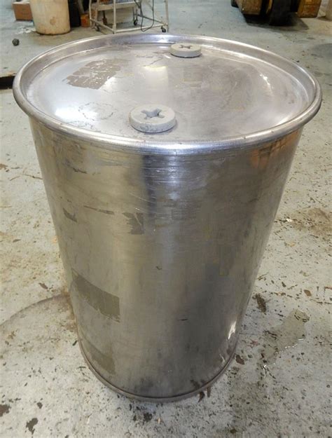 50 Gallon Drum Stainless 328526 For Sale Used
