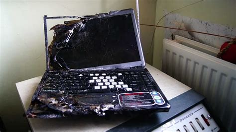 Laptop Destroyed In Fire Hard Drive Still Works Youtube