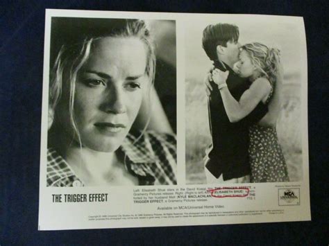 Elisabeth Shue Kyle Maclachlan The Trigger Effect Glossy Press Photo Photographs
