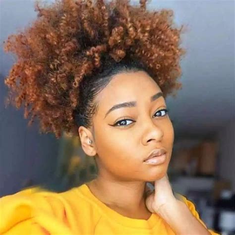 Large Size Synthetic Curly Natural Hair Ponytail African Short Afro Ki