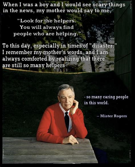 Mr Rogers Quote Look For The Helpers Shortquotes Cc