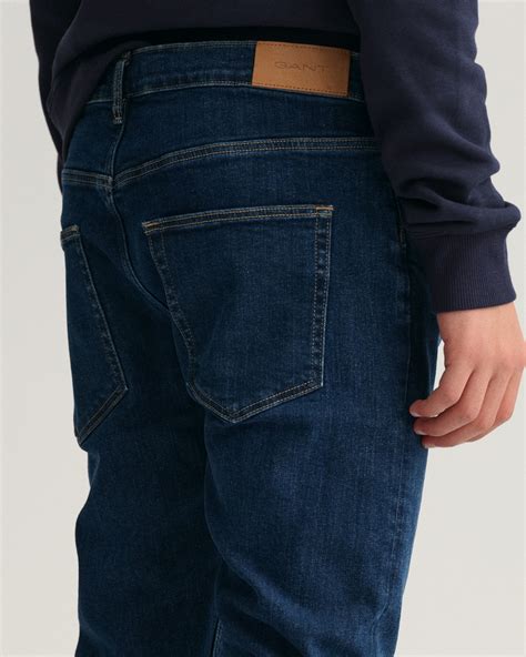 Teen Boys Slim Fit Jeans Gant Norge Den Offisielle Nettbutikken