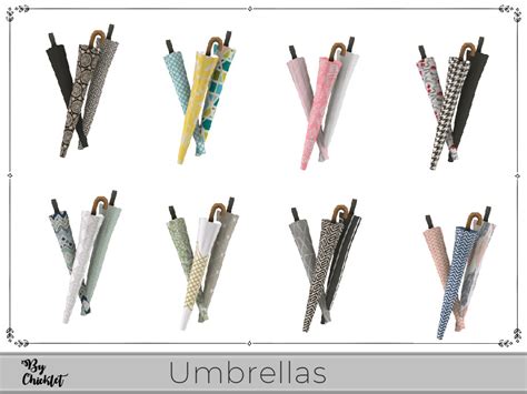 The Sims Resource Stay Awhile Umbrellas Deco