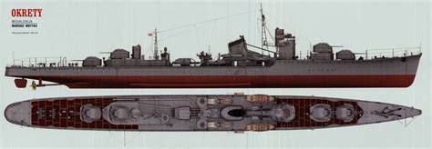 Ijn Akizuki Destroyer Lead Ship Of Her Class 해군 전쟁