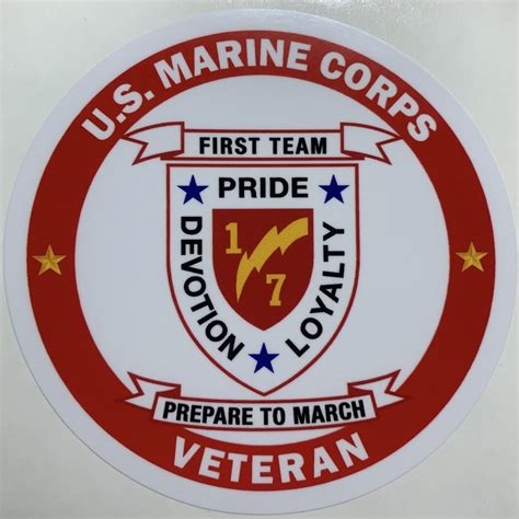 Usmc 1st Battalion 7th Marines Veteran First Team Prepare To March