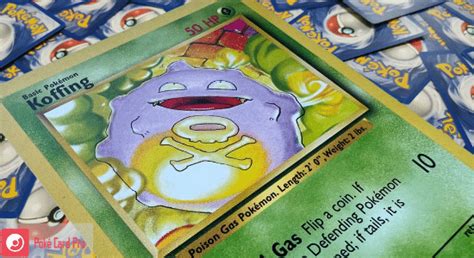 Koffing Pokemon Card 51 102 Poké Card Pro