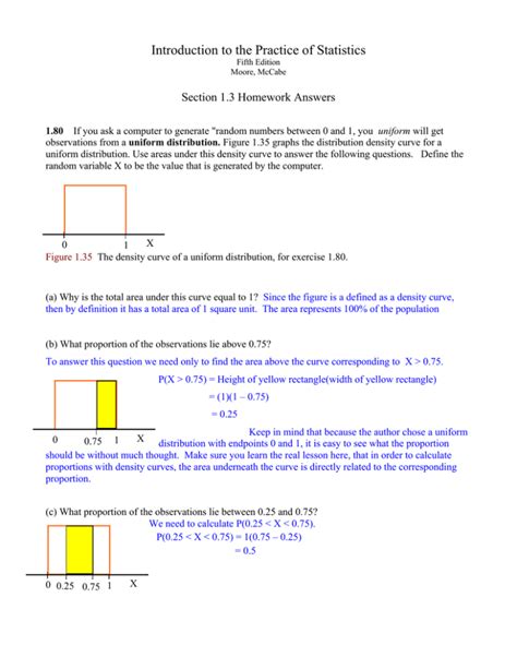 Introduction To The Practice Of Statistics