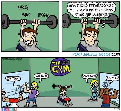 Gym Struggles Rcomics