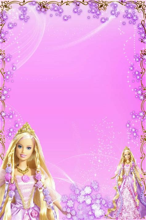 Pin By Лена On Barbie ДР Photoshop Design Princess Wallpaper Frame