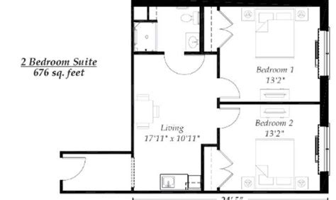 Two Bedroom Open Concept House Plans Bachesmonard