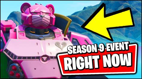 Fortnite Season 9 Biggest Event Right Now The Robot Is Fully Built And Ready To Battle Youtube
