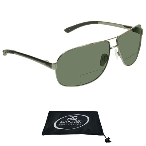Prosport Aviator Polarized Bifocal Reading Sunglasses For Men And Women High Quality Nickel