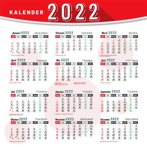 Copy Of Desain Calendar 2022 Postermywall