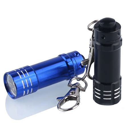 Led Flashlight Mini Keychain Flashlight Torch Light Lumens Led Outdoor