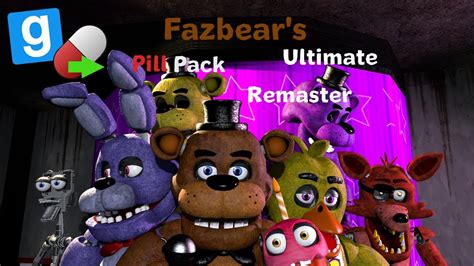 Gmod Fnaf1 Fazbears Ultimate Pill Pack Remaster By Galaxyi And Penkeh