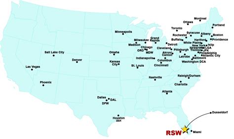 Florida Airports Map Printable Maps