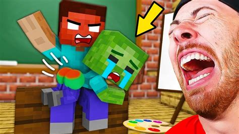 Hilarious Minecraft Animations Try Not To Laugh Minecraft Recap