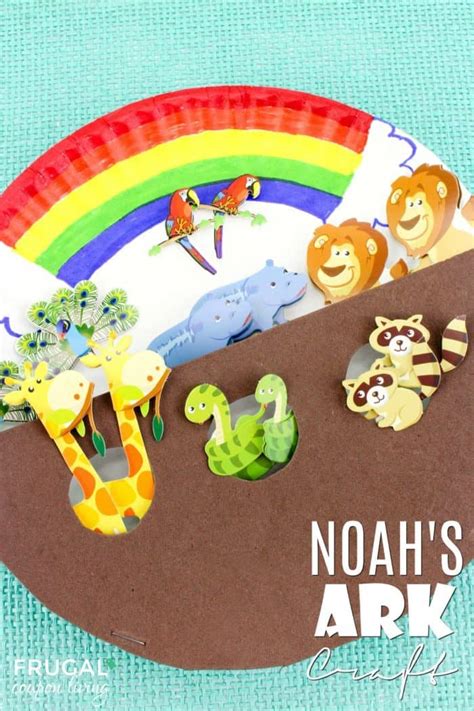 Noahs Ark An Adorable Paper Plate Sunday School Craft