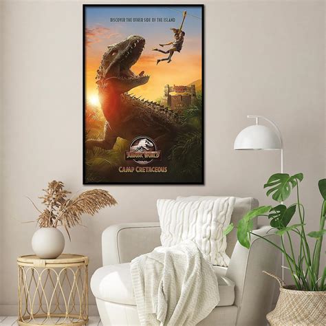 Jurassic World Poster Teaser Neue Abenteuer Camp Cretaceous Netflix Tv