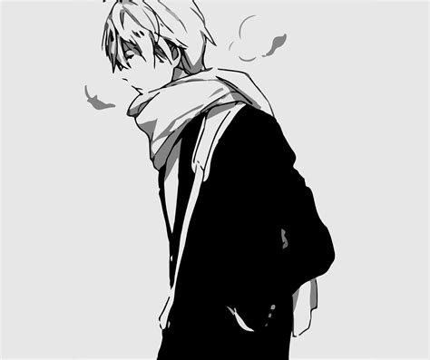 Lonely Sad Anime Boy Sketch
