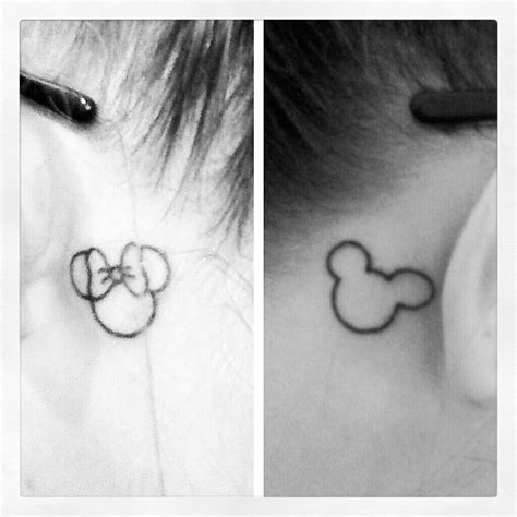 Mickey Mouse Ears Tattoo