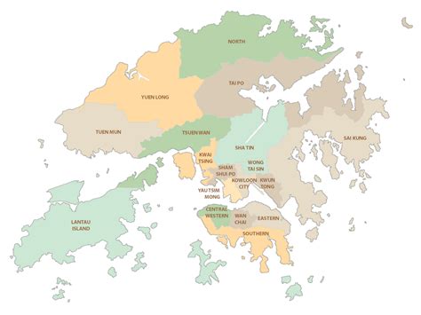 Bản đồ Hồng Kông Địa Ốc Thông Thái