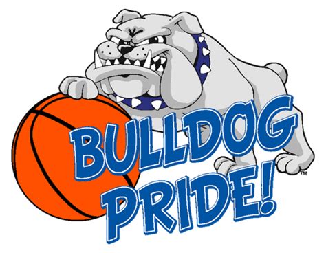 Download High Quality Basketball Clipart Black And White Bulldog