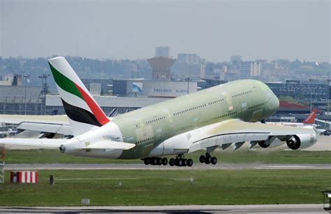 Superjumbo Era Comes To An End Last Airbus A380 Takes Off On Its Test