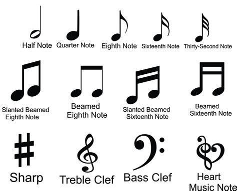 8 Music Note Shape Wood Cutouts Note Shape Wood Etsy Music Notes