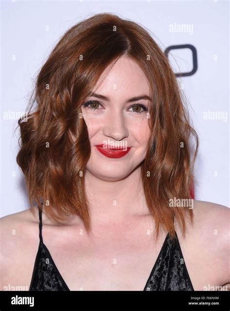 Hollywood California Usa 12th Nov 2015 Karen Gillan Arrives For The Afi Fest 2015 Closing