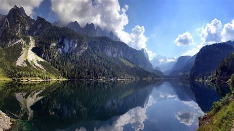Reflecting Lake Underneath The Alps 1920×1080 Hd Wallpapers