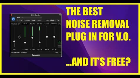 Is Bertom Denoiser The Best Noise Removal Plug In For Voice Over Youtube