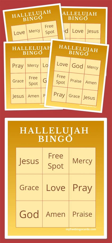 Free Printable Jesus Bingo Cards Printable Bingo Cards