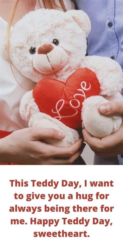 Happy Teddy Day Quotes For Husband Him Boyfriend Best Friend Girlfriend