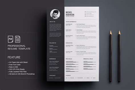 Perfect for an accounting resume, engineering resume, finance resume, it resume, etc. Civil Engineer Resume Template Word, PSD and inDesign Format - Graphic Cloud