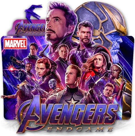 Avengers Endgame movie folder icon v3 by zenoasis on ...
