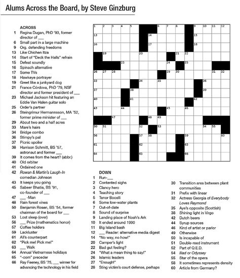 Puzzles uk, free printable easy crossword puzzles with answers. Puzzled: The Story of the Crossword-Creating Caltech Alum ...