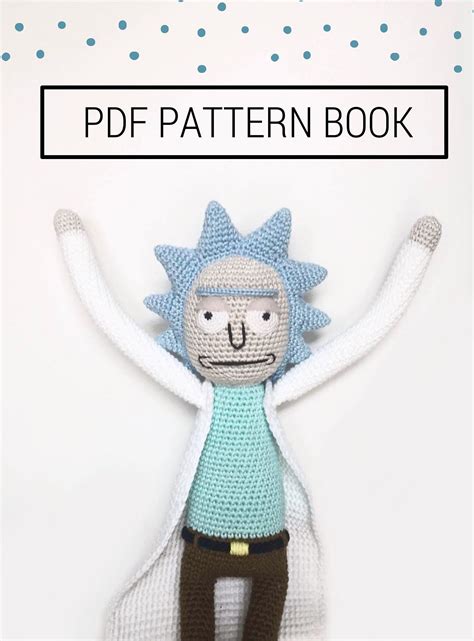 Rick Sanchez From Rick And Morty By Tina L Crafts Crochet Crafts