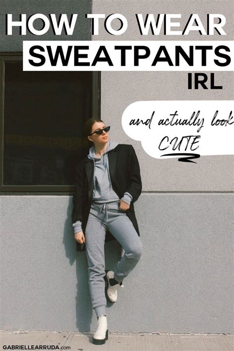 How To Wear Sweatpants And Look Cute Athleisure Outfits Athleisure