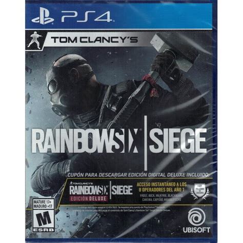 Tom Clancys Rainbow Six Siege Deluxe Edition Playstation 4
