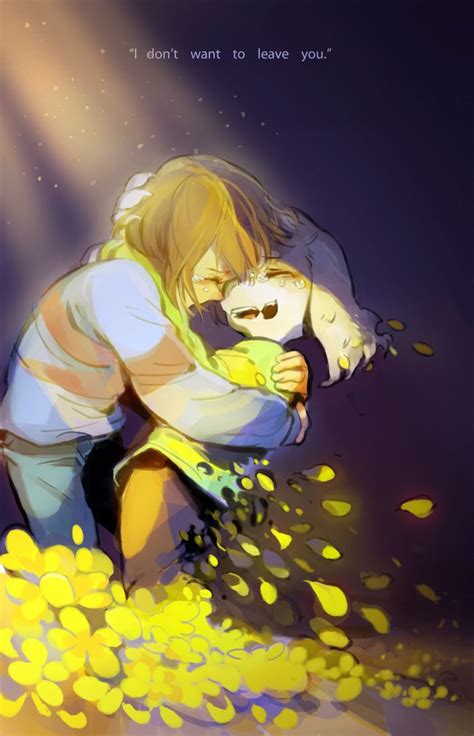 Asriel And Frisk I Dont Think My Heart Can Take Much More Of These