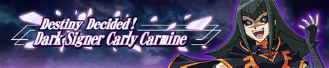 Destiny Decided Dark Signer Carly Carmine Duel Links Meta