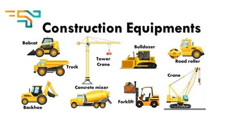 These Are The List Of Equipment Names Used In Construction