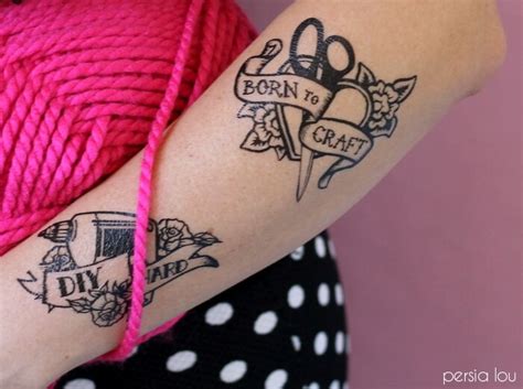 Maybe you would like to learn more about one of these? DIY Maker Tattoos - Persia Lou