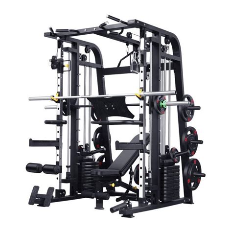 Commercial Gym Smith Machine Functional Trainer Power Squat Rack