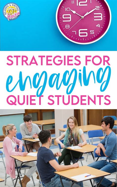 10 Simple Ways To Engage Quiet Students Reading And Writing Haven