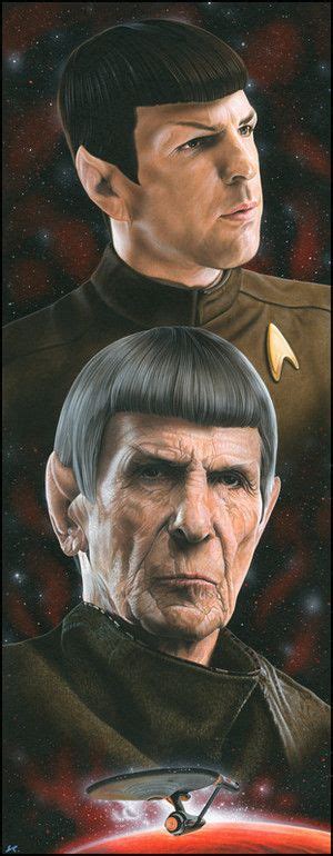 Mr Spock Fan Art Star Trek Spock By Caldwellart Star Trek Spock