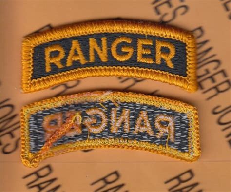 Us Army Ranger Qualification Tab Dress Uniform Patch Me Ebay