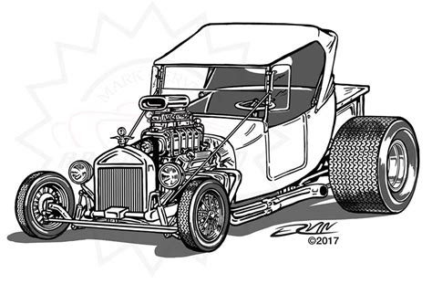 Rat Rod Drawings At Explore Collection Of Rat Rod