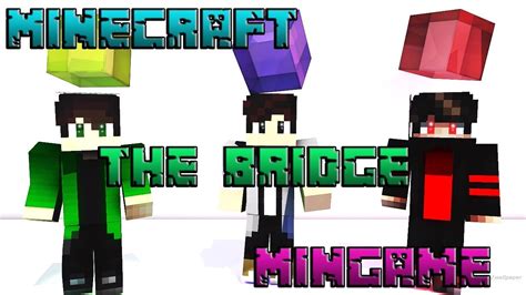 Minecraft Minigame The Bridge Ep1 สามหัวสู้ตายยย Youtube